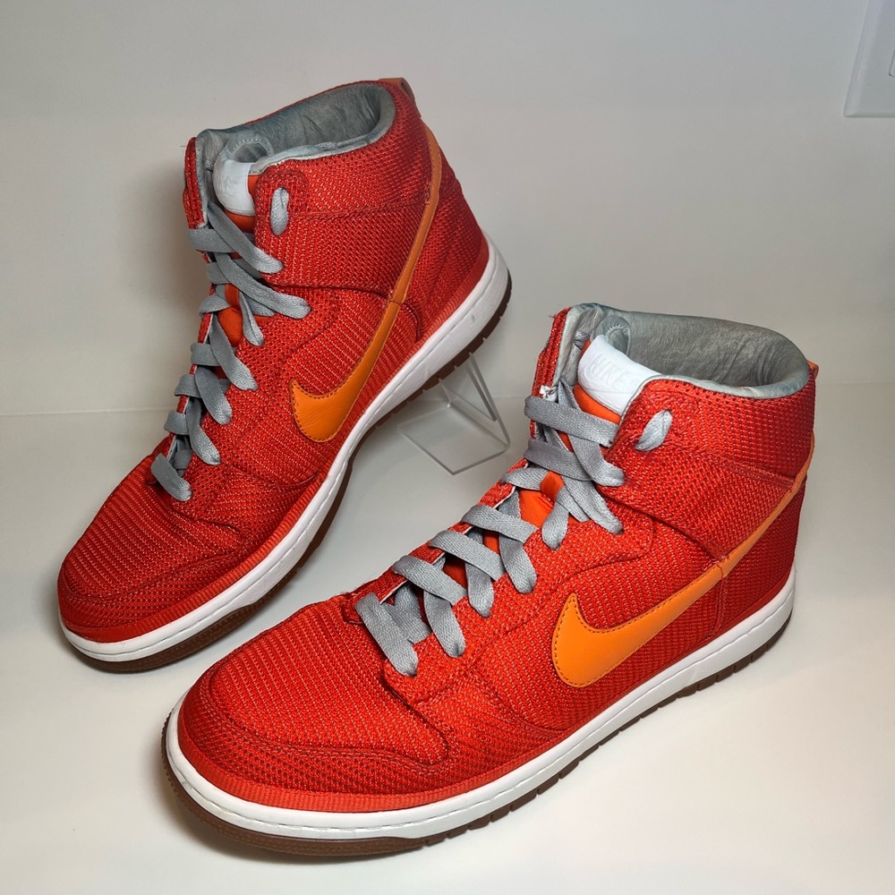 Nike Dunk High Supreme 'Orange Blaze' Size 11.5 Sneakers 324759-881